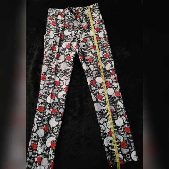 Era Spooky Skull & Roses Men's Suit Jacket Pants & Tie - Picture 3 of 11
